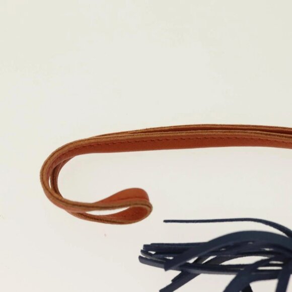 HERMES Rodeo Charm Leather Pink Auth - Picture 14 of 14